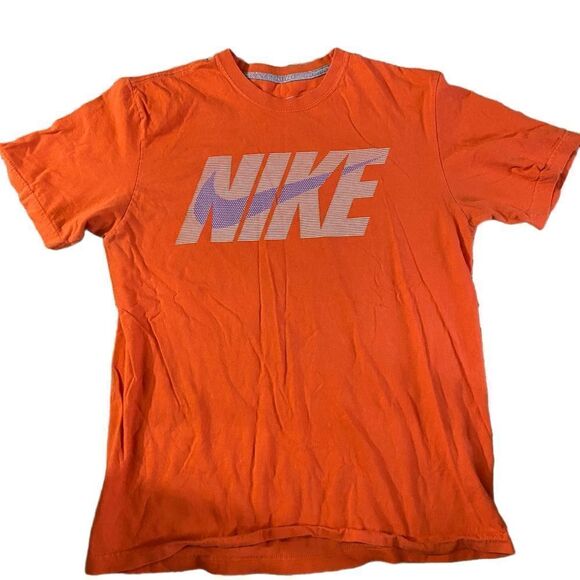 Mens Nike Orange Tshirt - Picture 1 of 2